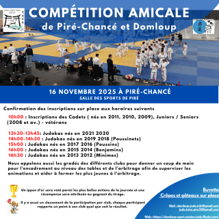 Image de l'actu 'COMPETITION AMICALE DOMLOUP PIRE-CHANCE'